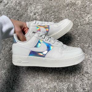 Holographic Nike Air Force 1s